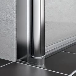 Kermi Liga Pendeltür Für Seitenwand LI1WL10520VAK 105x200cm, Silber Hochglanz, ESG Klar, Links, Auf Duschwanne -Langlebige Werkzeuge Kermi Liga Pendeltuer fuer Seitenwand LI1WL10520VAK 105x200cm silber hochglanz ESG klar links auf Duschwanne 3