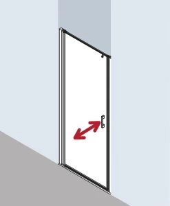 Kermi Liga Pendeltür Für Seitenwand LI1WL10520VAK 105x200cm, Silber Hochglanz, ESG Klar, Links, Auf Duschwanne -Langlebige Werkzeuge Kermi Liga Pendeltuer fuer Seitenwand LI1WL10520VAK 105x200cm silber hochglanz ESG klar links auf Duschwanne 5