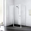 Kermi Liga Pendeltür Mit Festfeld Für Seitenwand LI1GR090181PK 90x185cm, Silber Mattglanz, ESG Klar Clean, Rechts, Auf Duschwanne -Langlebige Werkzeuge Kermi Liga Pendeltuer mit Festfeld fuer Seitenwand LI1GR090181PK 90x185cm silber mattglanz ESG klar Clean rechts auf Duschwanne