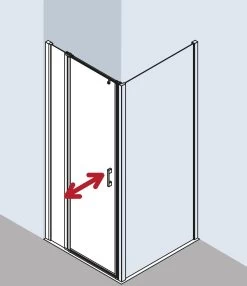 Kermi Liga Pendeltür Mit Festfeld Für Seitenwand LI1GR100201PK 100x200cm, Silber Mattglanz, ESG Klar Clean, Rechts, Auf Duschwanne -Langlebige Werkzeuge Kermi Liga Pendeltuer mit Festfeld fuer Seitenwand LI1GR100201PK 100x200cm silber mattglanz ESG klar Clean rechts auf Duschwanne 3