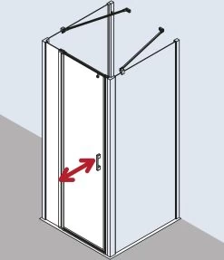 Kermi Liga Pendeltür Mit Festfeld Für Seitenwand LI1GR100201PK 100x200cm, Silber Mattglanz, ESG Klar Clean, Rechts, Auf Duschwanne -Langlebige Werkzeuge Kermi Liga Pendeltuer mit Festfeld fuer Seitenwand LI1GR100201PK 100x200cm silber mattglanz ESG klar Clean rechts auf Duschwanne 7