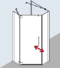 Kermi Pasa XP Fünfeck-Duschkabine Pendeltür PXL00F12201AK 90x75x200cm, Silber Mattglanz, ESG Klar, Links 10 Kermi Pasa XP Fünfeck-Duschkabine Pendeltür PXL00F12201AK 90x75x200cm, Silber Mattglanz, ESG Klar, Links -Langlebige Werkzeuge Kermi Pasa XP Fuenfeck Duschkabine Pendeltuer PXL00F12201AK 90x75x200cm silber mattglanz ESG klar links 3