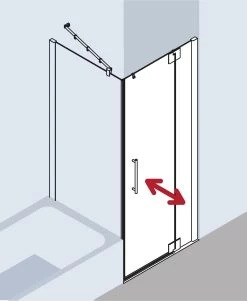 Kermi Pasa XP Pendeltür 1-fl. Festfeld Für Seitenwand PX1WR10320VPK 103x200cm, Silber Hochglanz, ESG Klar Clean, Rechts, Auf Duschplatz -Langlebige Werkzeuge Kermi Pasa XP Pendeltuer 1 fl. Festfeld fuer Seitenwand PX1WR10320VPK 103x200cm silber hochglanz ESG klar Clean rechts auf Duschplatz 4