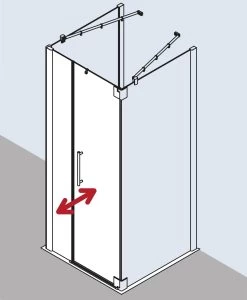 Kermi Pasa XP Pendeltür 1-fl. U Festfeld Für Seitenwand PX1FL103201UK 103x200cm, Silber Mattglanz, ESG SR Opaco, Links, Auf Duschplatz 8 Kermi Pasa XP Pendeltür 1-fl. U Festfeld Für Seitenwand PX1FL103201UK 103x200cm, Silber Mattglanz, ESG SR Opaco, Links, Auf Duschplatz -Langlebige Werkzeuge Kermi Pasa XP Pendeltuer 1 fl. u Festfeld fuer Seitenwand PX1FL103201UK 103x200cm silber mattglanz ESG SR Opaco links auf Duschplatz 2