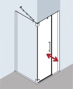 Kermi Pasa XP Pendeltür 1-fl. U Festfeld Für Seitenwand PX1FL103201UK 103x200cm, Silber Mattglanz, ESG SR Opaco, Links, Auf Duschplatz 9 Kermi Pasa XP Pendeltür 1-fl. U Festfeld Für Seitenwand PX1FL103201UK 103x200cm, Silber Mattglanz, ESG SR Opaco, Links, Auf Duschplatz -Langlebige Werkzeuge Kermi Pasa XP Pendeltuer 1 fl. u Festfeld fuer Seitenwand PX1FL103201UK 103x200cm silber mattglanz ESG SR Opaco links auf Duschplatz 3