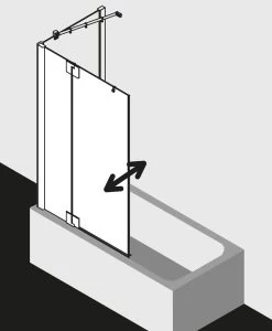 Kermi Pasa XP Schwingflügel Mit Festfeld PXDTR08015VAK 80x150cm, Silber Hochglanz, ESG Klar, Rechts 10 Kermi Pasa XP Schwingflügel Mit Festfeld PXDTR08015VAK 80x150cm, Silber Hochglanz, ESG Klar, Rechts -Langlebige Werkzeuge Kermi Pasa XP Schwingfluegel mit Festfeld PXDTR08015VAK 80x150cm silber hochglanz ESG klar rechts 3