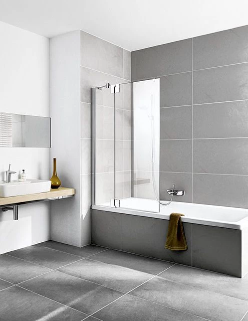 Kermi Pasa XP Schwingflügel Mit Festfeld PXDTR08015VAK 80x150cm, Silber Hochglanz, ESG Klar, Rechts 3 Kermi Pasa XP Schwingflügel Mit Festfeld PXDTR08015VAK 80x150cm, Silber Hochglanz, ESG Klar, Rechts