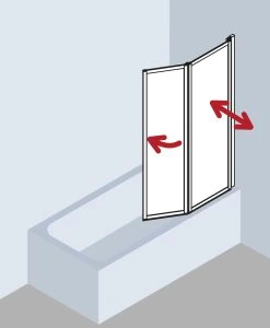 Kermi Twinset 1 Vario 2000 Faltwand V2TS1075142PK BV 1011-1027/1400 Weiss ESG Klar Clean -Langlebige Werkzeuge Kermi Twinset 1 Vario 2000 Faltwand V2TS1075142PK BV 1011 1027 1400 Weiss ESG klar Clean 6