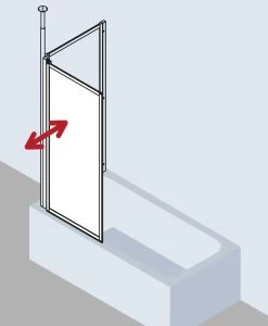 Kermi Vario 2000 Faltwand 1-flügelig V2FW10601422K 65,1-66,7x140cm, Weiß, Kerolan Perl -Langlebige Werkzeuge Kermi Vario 2000 Faltwand 1 fluegelig V2FW10601422K 651 667x140cm weiss Kerolan Perl 3