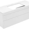 Keuco Edition 400 Waschtischunterbau 31573370100 140x54,6x53,5cm, Mit Hahnloch, Trüffel -Langlebige Werkzeuge Keuco Edition 400 Waschtischunterbau 31573370100 140x546x535cm mit Hahnloch Trueffel