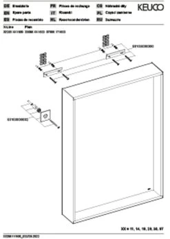 Keuco Plan Kristallspiegel 07895172000 Silber-gebeizt-eloxiert, 650 X 700 X 105 Mm -Langlebige Werkzeuge Keuco Plan Kristallspiegel 07895172000 silber gebeizt eloxiert 650 x 700 x 105 mm 2
