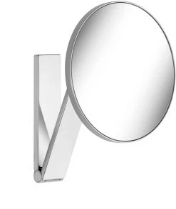 Keuco ILook_move Kosmetikspiegel 17612050000 Ø 212 Mm, Nickel Gebürstet