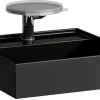 LAUFEN Kartell Handwaschbecken 8153310201111 46x46cm, Schwarz, 1 Hahnloch, Saphirkeramik -Langlebige Werkzeuge LAUFEN Kartell Handwaschbecken 8153310201111 46x46cm schwarz 1 Hahnloch Saphirkeramik