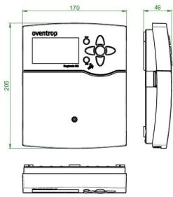 Oventrop Regtronic Heizkreisregler 1152083 Mit 1 Außen- Und 3 Weiteren Fühlern -Langlebige Werkzeuge Oventrop Regtronic Heizkreisregler 1152083 mit 1 Aussen und 3 weiteren Fuehlern 1