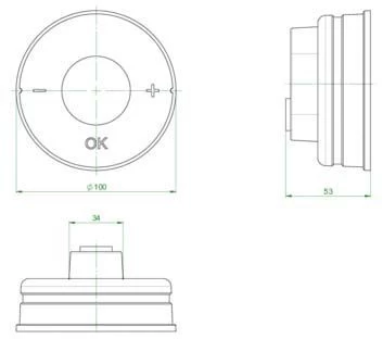 Oventrop Regumaq Bedienelement 1381161 Touch-Funktion, Für Hauswasserstation 4 Oventrop Regumaq Bedienelement 1381161 Touch-Funktion, Für Hauswasserstation – Bild 2