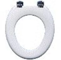 Pagette WC-Sitz 044-0002 Schwarz, Ohne Deckel, Edelstahlscharnier