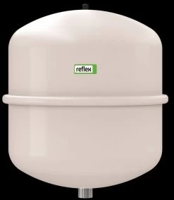Reflex N Membran-Druckausdehnungsgefäß 7203501 N 12, 4 Bar/70 °C, R 3/4, Weiß