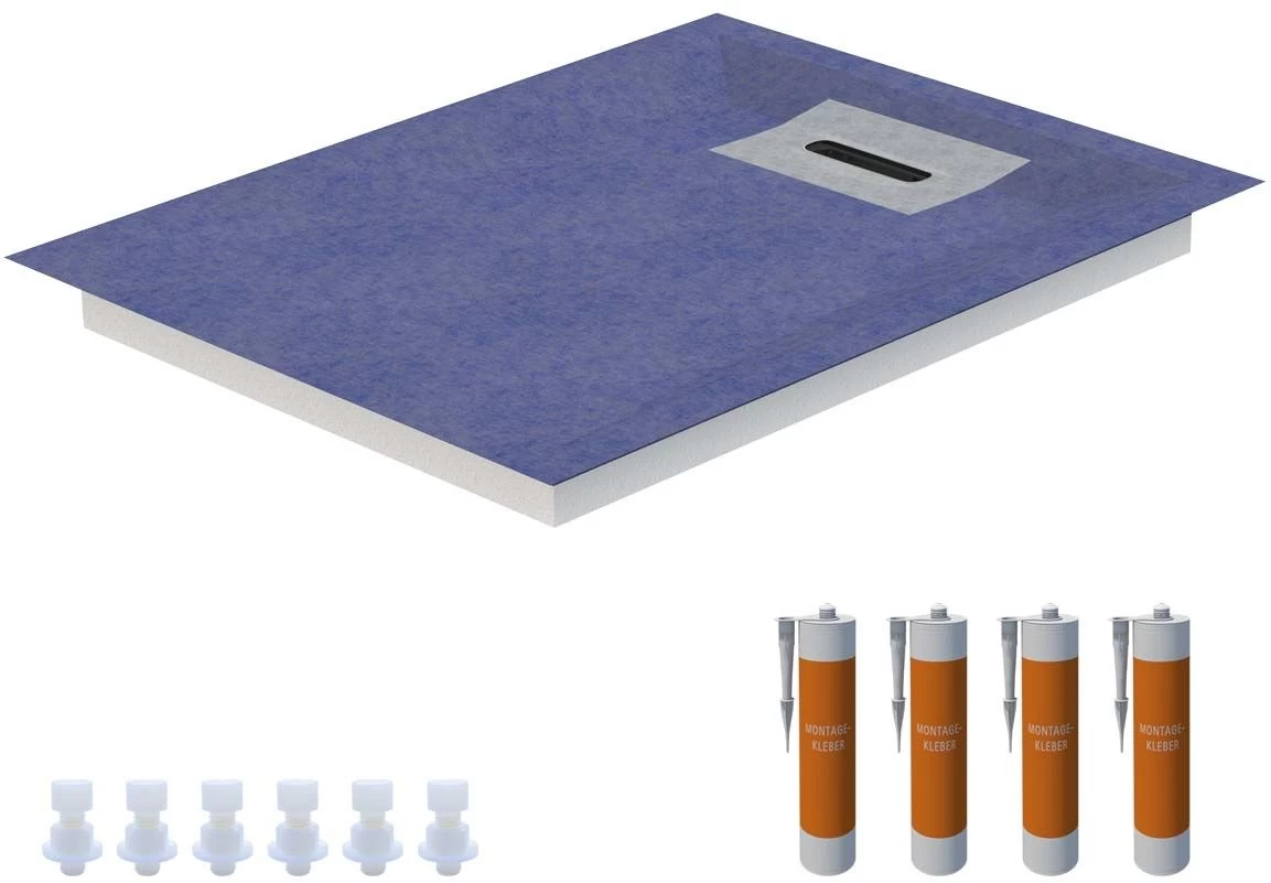 Schedel Line Flow Duschelement LI1KF601018 100 X 180 Cm, Vierseitiges Gefälle 3 Schedel Line Flow Duschelement LI1KF601018 100 X 180 Cm, Vierseitiges Gefälle