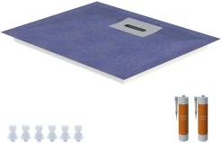 Schedel Line Flow Duschelement LI1KF601090 100 X 90 Cm, Vierseitiges Gefälle