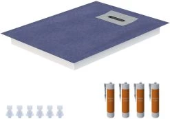 Schedel Line Flow Duschelement LI1KF901215 120 X 150 Cm, Vierseitiges Gefälle