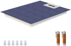 Schedel Line Flow Duschelement LI2KF908012 80 X 120 Cm, Einseitiges Gefälle