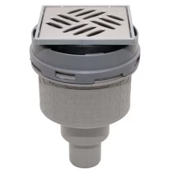 Schedel MultiStar Plan Bodenablauf SKR32100 Senkrecht, 88 L/min, DN 50, Nach DIN EN 1253