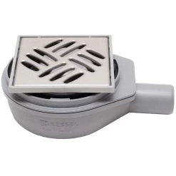 Schedel MultiStar Plan Bodenablauf SKR32104 Waagerecht, 36 L/min, DN 40