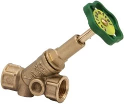 Schlösser Freistromventil 0015051500001 DN 15, Rp 1/2, Ohne Entleerung, Steigende Spindel