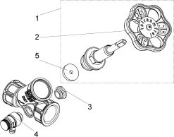 Schlösser Freistromventil 0015102000001 DN 20, Rp 3/4, Mit Entleerung, Steigende Spindel -Langlebige Werkzeuge Schloesser Freistromventil 0015102000001 DN 20 Rp 3 4 mit Entleerung steigende Spindel 2