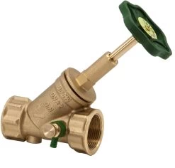 Schlösser Freistromventil 0015103200001 DN 32, G 1 1/4, Mit Entleerung, Steigende Spindel