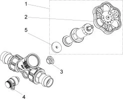 Schlösser Freistromventil 0015381800001 DN 20, 18mm, IG, Mit Entleerung, Nichtsteigende Spindel -Langlebige Werkzeuge Schloesser Freistromventil 0015381800001 DN 20 18mm IG mit Entleerung nichtsteigende Spindel 2