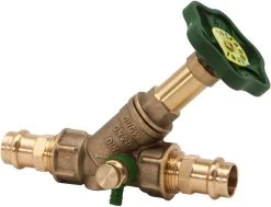 Schlösser Freistromventil 0015381800001 DN 20, 18mm, IG, Mit Entleerung, Nichtsteigende Spindel