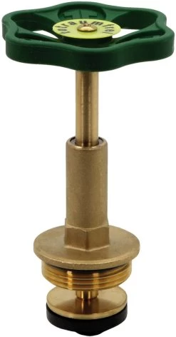 Schlösser Freistromventil-Oberteil 0018163200001 DN 32, G 1 1/4, Messing, Steigende Spindel