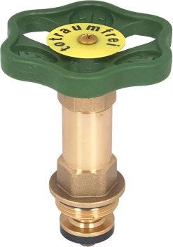 Schlösser Freistromventil-Oberteil 0018182000001 DN 20, G 3/4, Messing, Nichtsteigende Spindel