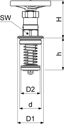 Schlösser KFR-Ventil-Oberteil 0018213200001 DN 32, G 1 1/4, Messing, Nichtsteigende Spindel -Langlebige Werkzeuge Schloesser KFR Ventil Oberteil 0018213200001 DN 32 G 1 1 4 Messing nichtsteigende Spindel 1
