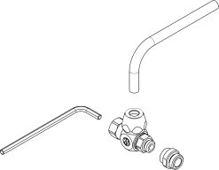Schlösser Probenahmeventil 0081320800001 Rohr Edelstahl Mit Adapter 3/8", Messing, 1/4" -Langlebige Werkzeuge Schloesser Probenahmeventil 0081320800001 Rohr Edelstahl mit Adapter 3 8 Messing 1 4 2