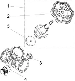 Schlösser Schrägsitzventil 0014102500001 DN 25, Rp 1, Mit Entleerung, Steigende Spindel -Langlebige Werkzeuge Schloesser Schraegsitzventil 0014102500001 DN 25 Rp 1 mit Entleerung steigende Spindel 2