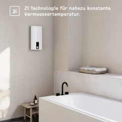 Stiebel Eltron Durchlauferhitzer DHB 18 ST 227608 18 KW, Thermotronic, 400V, Weiss, Elektronisch -Langlebige Werkzeuge Stiebel Eltron Durchlauferhitzer DHB 18 ST 227608 18 kW thermotronic 400V weiss elektronisch 2