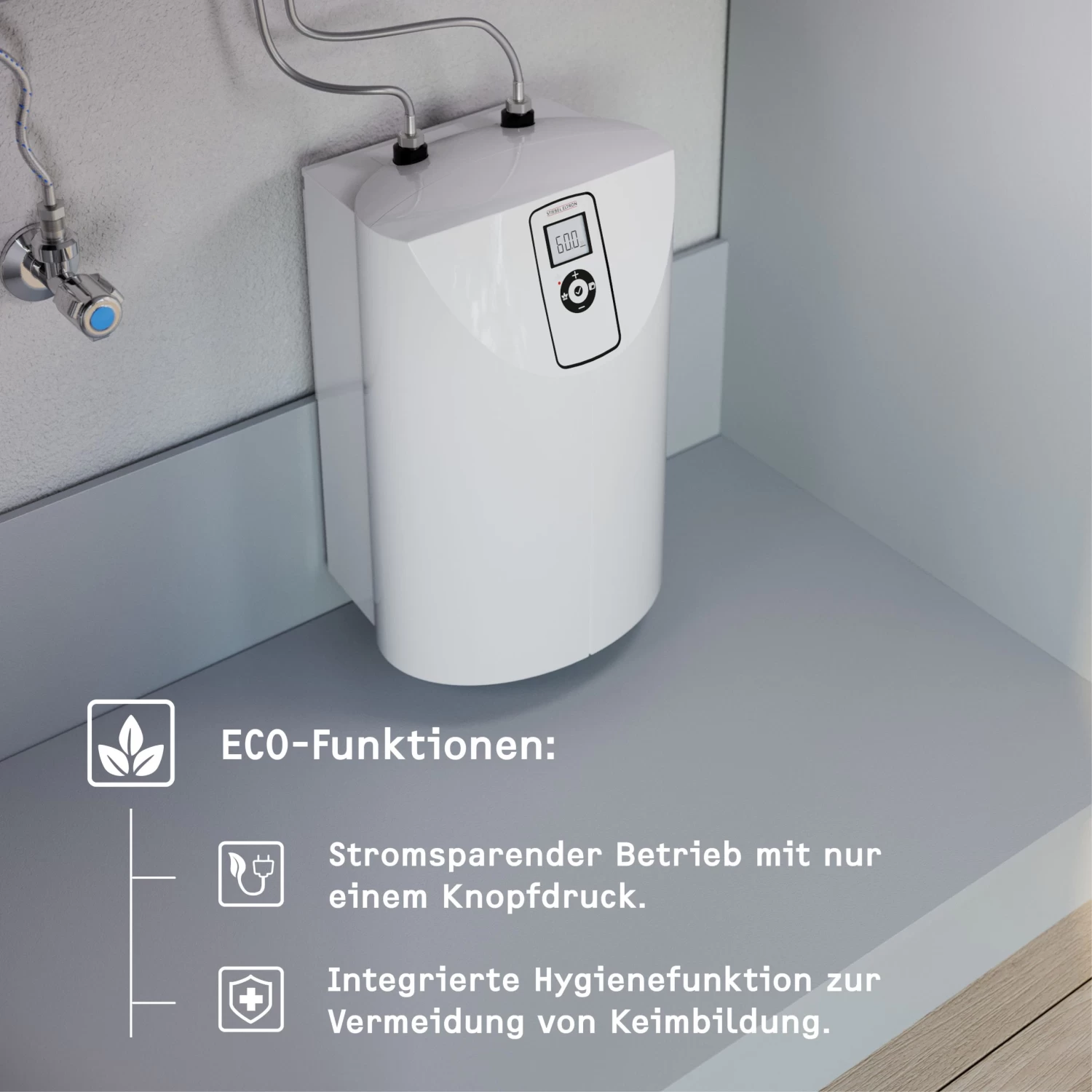 Stiebel Eltron Kleinspeicher SNE 5 T Eco 236714 Weiß, 5 Liter, 2kW, Drucklos 7 Stiebel Eltron Kleinspeicher SNE 5 T Eco 236714 Weiß, 5 Liter, 2kW, Drucklos – Bild 5