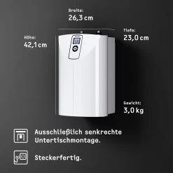 Stiebel Eltron Kleinspeicher SNE 5 T Eco 236714 Weiß, 5 Liter, 2kW, Drucklos 16 Stiebel Eltron Kleinspeicher SNE 5 T Eco 236714 Weiß, 5 Liter, 2kW, Drucklos -Langlebige Werkzeuge Stiebel Eltron Kleinspeicher SNE 5 t Eco 236714 weiss 5 Liter 2kW drucklos 6