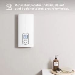 Stiebel Eltron Komfort-Durchlauferhitzer 234468 DHE Connect 27 KW, Weiss, Vollelektronisch, 400 V -Langlebige Werkzeuge Stiebel Eltron Komfort Durchlauferhitzer 234468 DHE Connect 27 kW weiss vollelektronisch 400 V 3