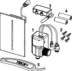 TECE TECEfilo Urinalelektronik 9242028 Berührungslos, 7,2 V-Batterie, Grigio Efeso / Steingrau 7 TECE TECEfilo Urinalelektronik 9242028 Berührungslos, 7,2 V-Batterie, Grigio Efeso / Steingrau -Langlebige Werkzeuge TECE TECEfilo Urinalelektronik 9242028 beruehrungslos 72 V Batterie Grigio Efeso Steingrau 2