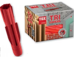 TOX Allzweckdübel Tri 010100161 10/61 Mm, Je Packung = 50 Stück