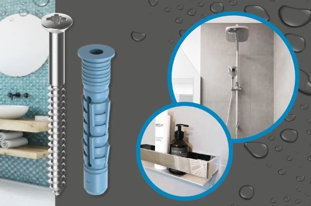 Tox Aqua Stop Pro Allzweck-Dichtdübel 6/38 014271011 VPE 40 Stück, Dübel Mit Schrauben 4 Tox Aqua Stop Pro Allzweck-Dichtdübel 6/38 014271011 VPE 40 Stück, Dübel Mit Schrauben – Bild 2