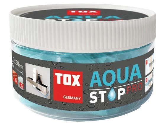 Tox Aqua Stop Pro Allzweck-Dichtdübel 6/38 014271011 VPE 40 Stück, Dübel Mit Schrauben 3 Tox Aqua Stop Pro Allzweck-Dichtdübel 6/38 014271011 VPE 40 Stück, Dübel Mit Schrauben