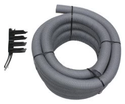 Vaillant Abgasleitung Ø 80 PP 303514 Set 5, 15 M Flexibles Rohr, 7 Abstandhalter