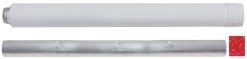 Vaillant Verlängerung 1,0m 60/100 Mm 303833 Konzentrisch Aluminium
