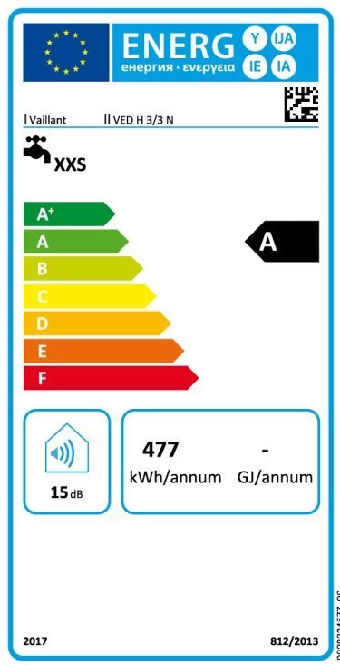 Vaillant MiniVED Mini-Elektro-Durchlauferhitzer 0010044423 MiniVED H 3/3N, 3,5 KW, Untertischgerät, Niederdruck 8 Vaillant MiniVED Mini-Elektro-Durchlauferhitzer 0010044423 MiniVED H 3/3N, 3,5 KW, Untertischgerät, Niederdruck – Bild 6