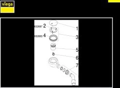 Viega Ablaufgarnitur Tempoplex 6961 115 X 40/50mm, Chrom -Langlebige Werkzeuge Viega Ablaufgarnitur Tempoplex 6961 115 X 40 50mm chrom 2