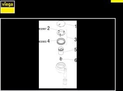 Viega Ablaufgarnitur Tempoplex 6962 112 X 40/50 Mm, Verchromt, Senkrecht -Langlebige Werkzeuge Viega Ablaufgarnitur Tempoplex 6962 112 x 40 50 mm verchromt senkrecht 2